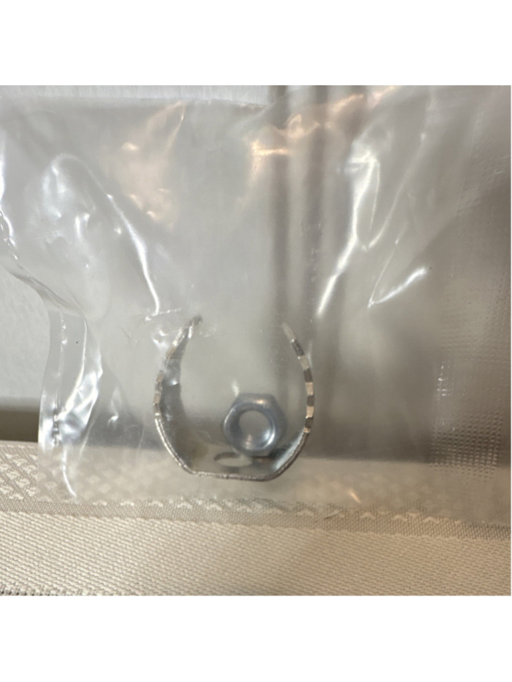 Silver Aluminum Seatpost Clamp for Universal Bike